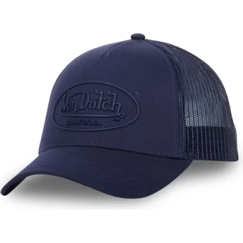 von-dutch-dunkelblaue-trucker-kappe-log02