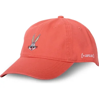 Čepice zaoblená oranžová nastavitelný pásek Bugs Bunny BUG2 CD Looney Tunes Bugs Bunny Looney Tunes Capslab