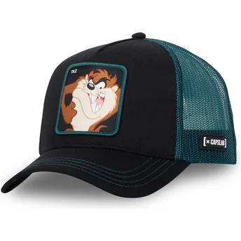 Čepice zaoblená černá snapback Tasmánský čert Looney Tunes Capslab