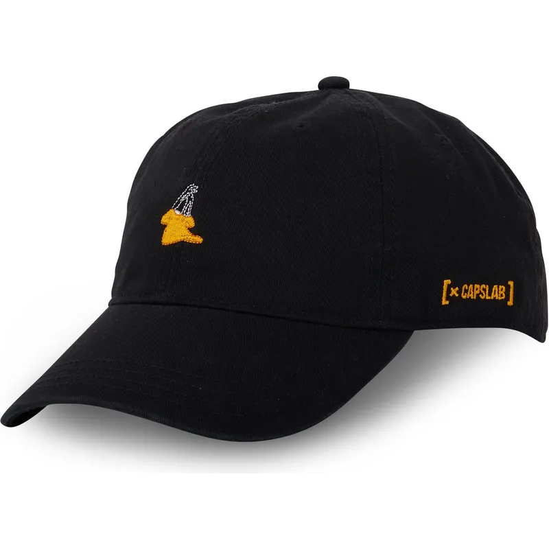cap-zaoblena-black-adjustable-strap-daffy-duck-looney-tunes-capslab