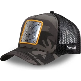 Čepice zaoblená maskáčová snapback BUG3 CT Bugs Bunny Looney Tunes Capslab