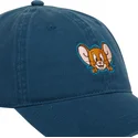 blaue-verstellbare-curved-cap-jerry-mou-looney-tunes-von-capslab
