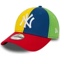 cepice-zaoblena-vicebarevna-nastavitelny-pro-deti-9forty-block-new-york-yankees-mlb-new-era