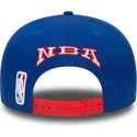 blaue-snapback-kappe-9fifty-mit-nba-logo-von-new-era
