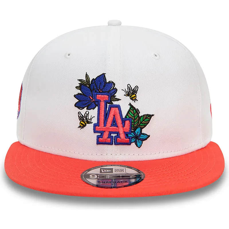 cepice-rovna-cervena-snapback-9fifty-floral-los-angeles-dodgers-mlb-new-era