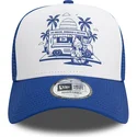 cepice-zaoblena-modra-snapback-a-frame-frame-graphic-ice-cream-los-angeles-new-era