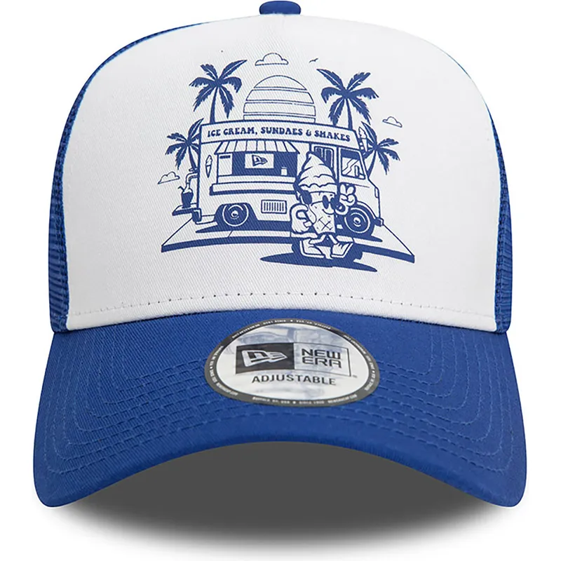 cepice-zaoblena-modra-snapback-a-frame-frame-graphic-ice-cream-los-angeles-new-era