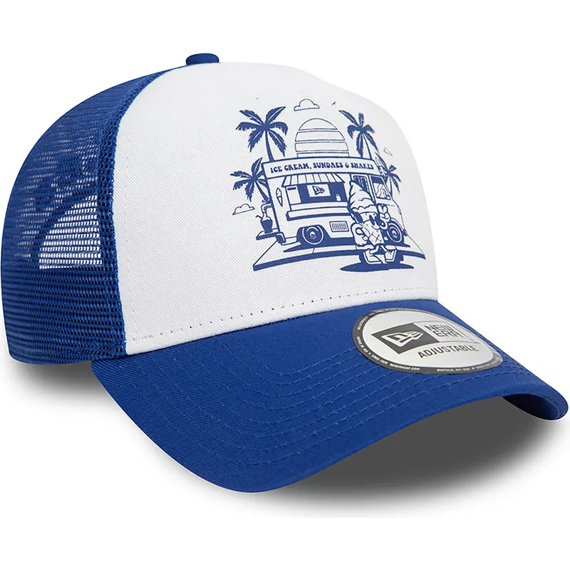 cepice-zaoblena-modra-snapback-a-frame-frame-graphic-ice-cream-los-angeles-new-era