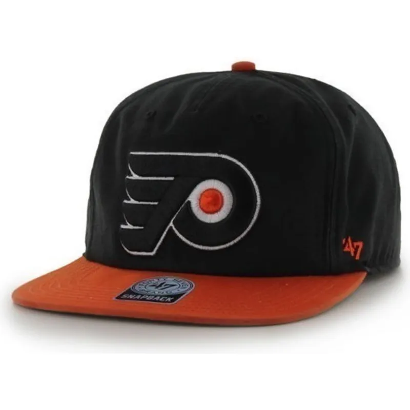 cepice-rovna-cerna-snapback-philadelphia-flyers-nhl-47-brand