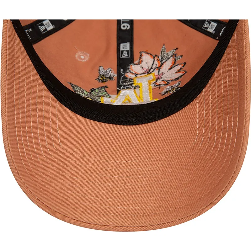 cepice-zaoblena-hneda-nastavitelny-9twenty-floral-los-angeles-dodgers-mlb-new-era