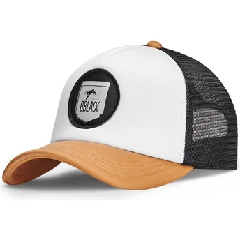 Čepice zaoblená žádné zvíře béžová snapback Oblack