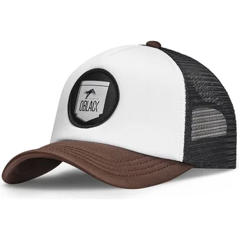 Cap zaoblená brown snapback Oblack