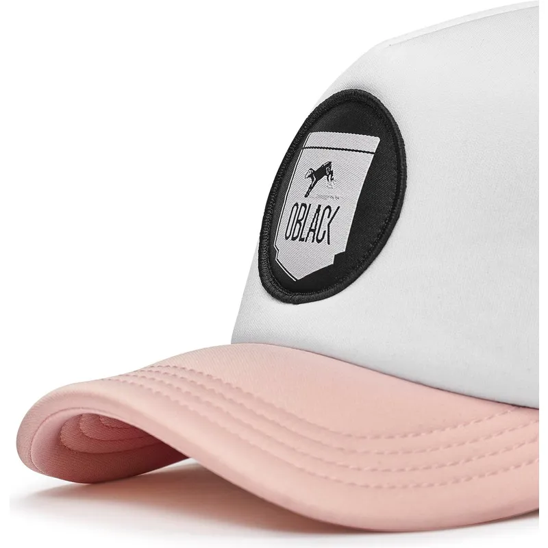 cepice-zaoblena-zadne-zvire-ruzova-snapback-oblack