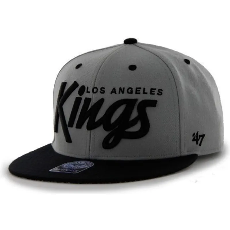 cepice-rovna-seda-snapback-letras-los-angeles-kings-nhl-47-brand cepice-rovna-seda-snapback-letras-los-angeles-kings-nhl-47-brand