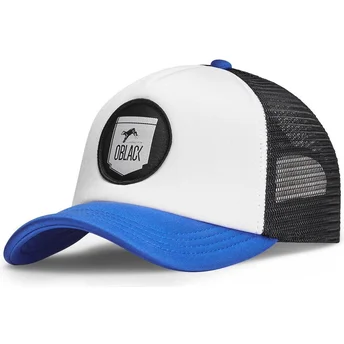 Čepice zaoblená modrá snapback Oblack