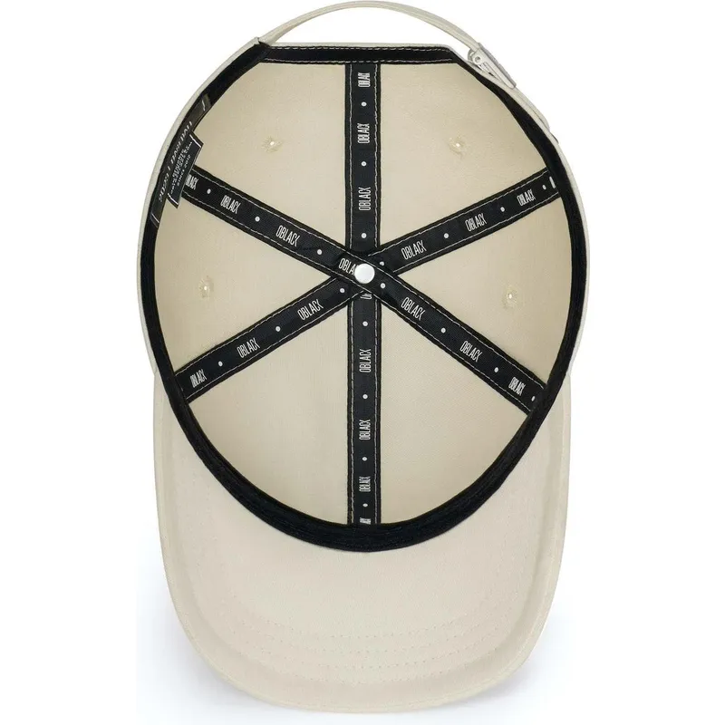 beige-verstellbare-curved-cap-baseball-peach-von-oblack