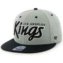 cepice-rovna-seda-snapback-letras-los-angeles-kings-nhl-47-brand