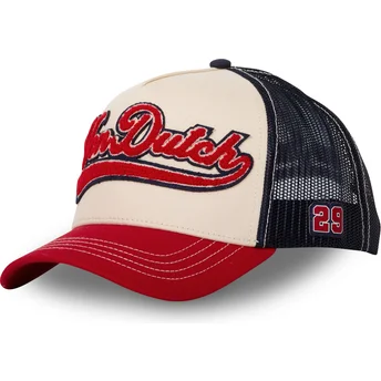 von-dutch-bas-beige-marineblau-und-rote-trucker-kappe