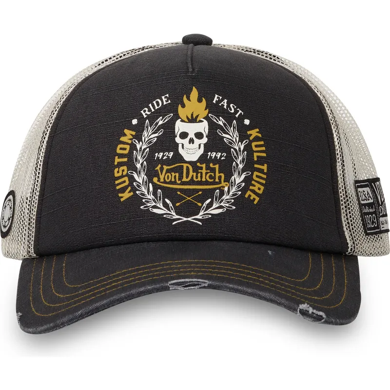 cepice-zaoblena-zadne-zvire-cerna-snapback-crew13-von-dutch