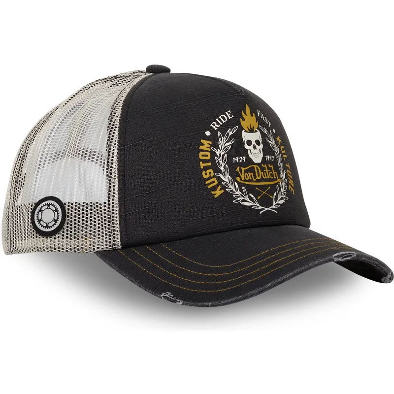 cepice-zaoblena-zadne-zvire-cerna-snapback-crew13-von-dutch