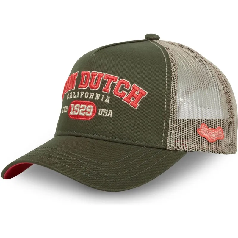 cepice-zaoblena-zelena-snapback-col-von-dutch