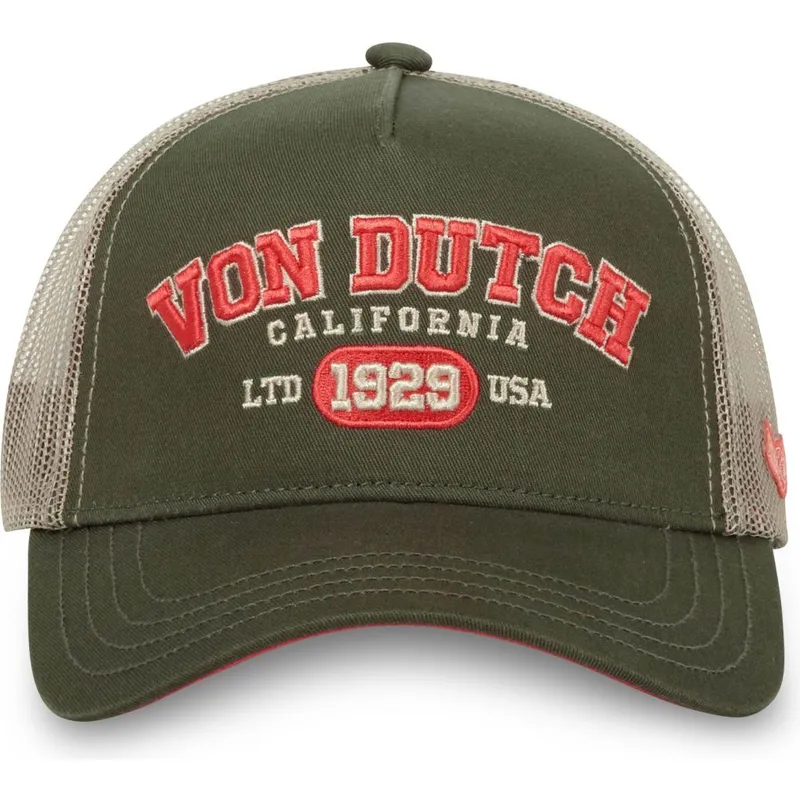 cepice-zaoblena-zelena-snapback-col-von-dutch