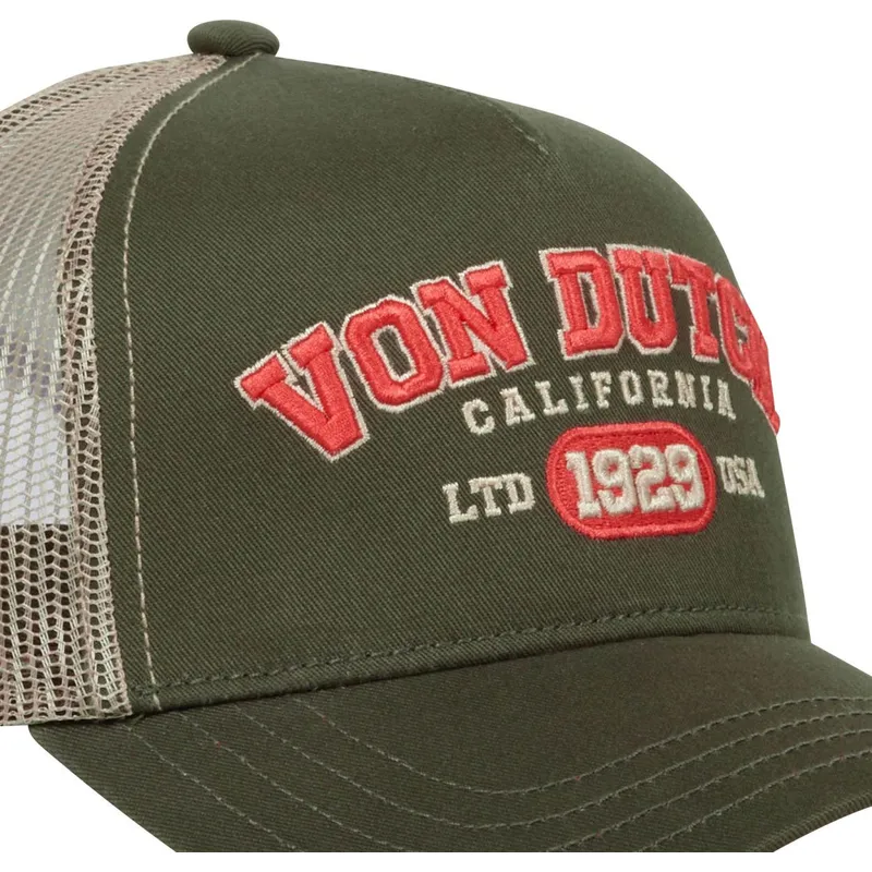 cepice-zaoblena-zelena-snapback-col-von-dutch