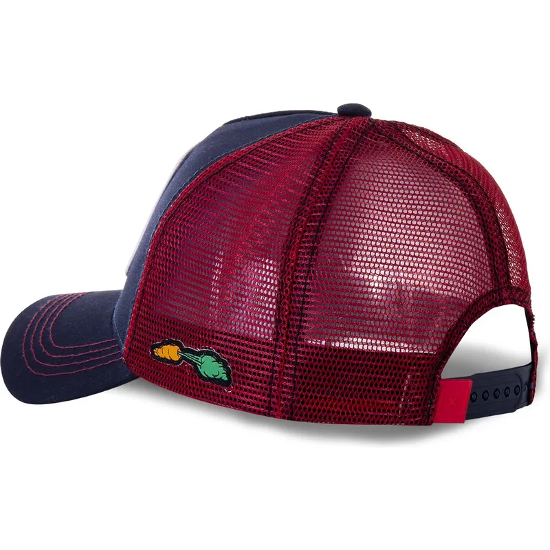 trucker-cap-marineblau-und-rot-bugs-bunny-bun5-looney-tunes-von-capslab