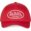 rote-verstellbare-curved-cap-lof-c6-von-von-dutch