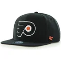 cepice-rovna-cerna-snapback-philadelphia-flyers-nhl-47-brand