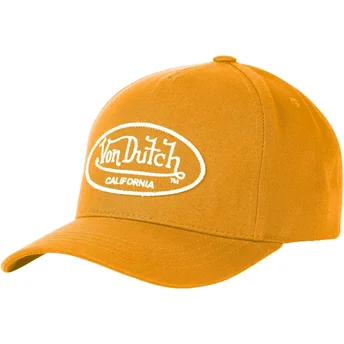 Καφέ ρυθμιζόμενο καπέλο με καμπύλη LOF C3 της Von Dutch