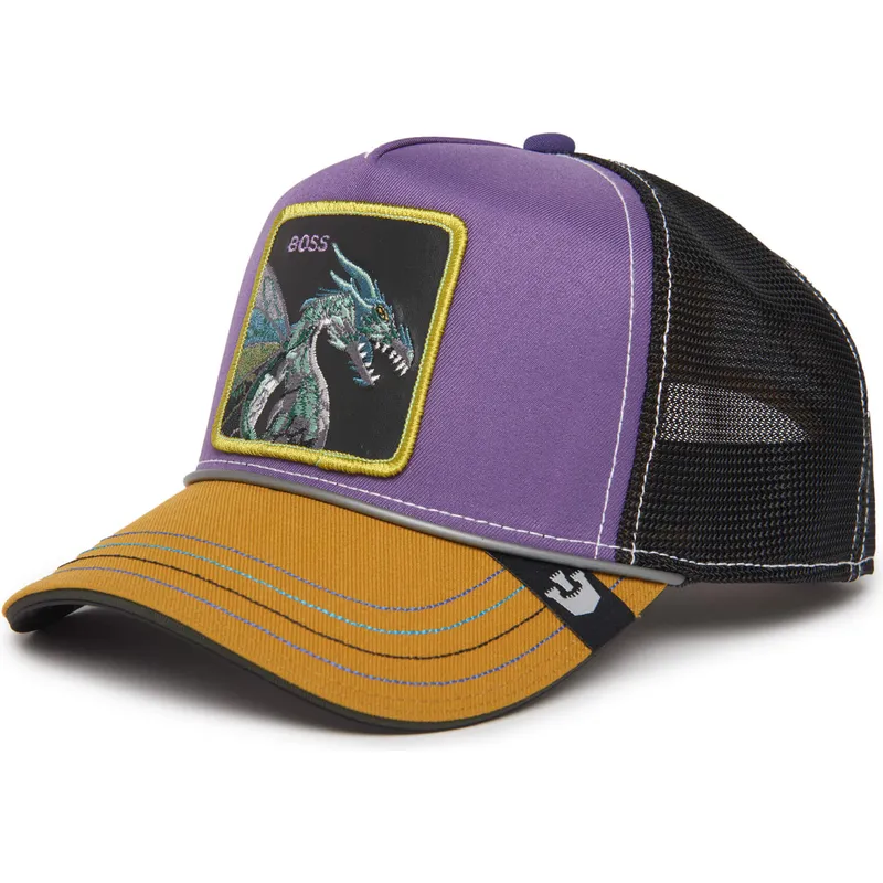 cepice-zaoblena-fialova-snapback-boss-hammer-and-spike-insert-coin-vol2-the-farm-goorin-bros