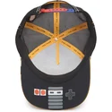 goorin-bros-gorra-trucker-lila-svart-och-brun-drake-boss-hammer-and-spike-insert-coin-vol2-the-farm