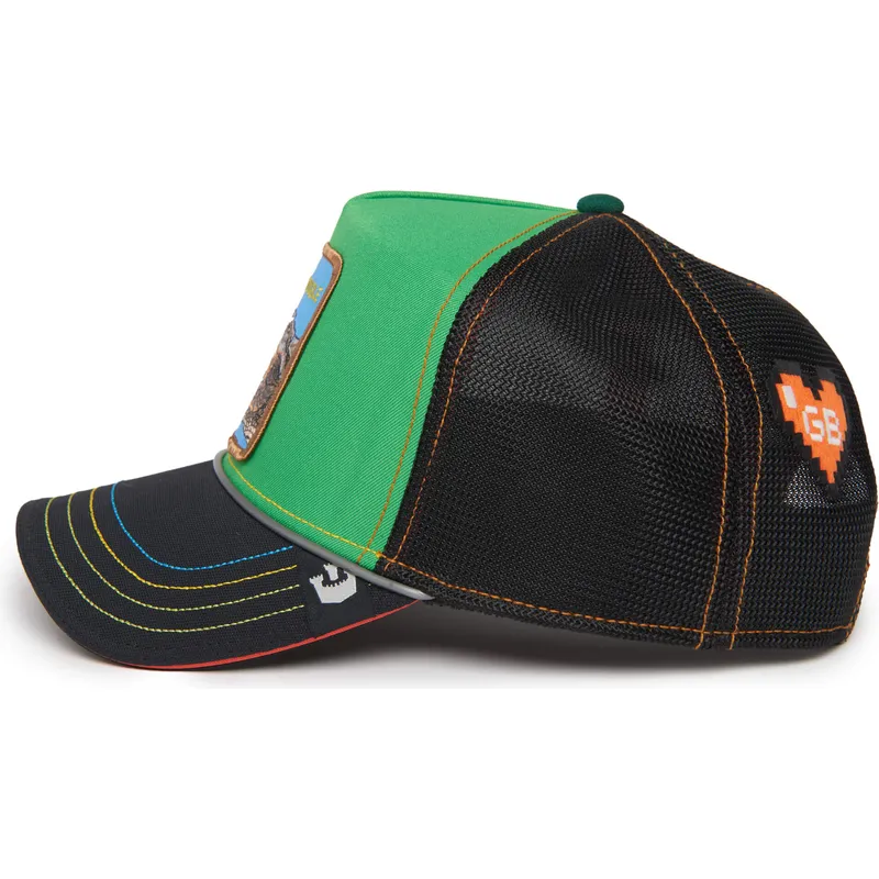 cepice-zaoblena-zelena-snapback-trouble-32-in-twenty-insert-coin-vol2-the-farm-goorin-bros