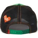 trucker-cap-grun-und-schwarz-krokodil-trouble-32-in-twenty-insert-coin-vol2-the-farm-von-goorin-bros
