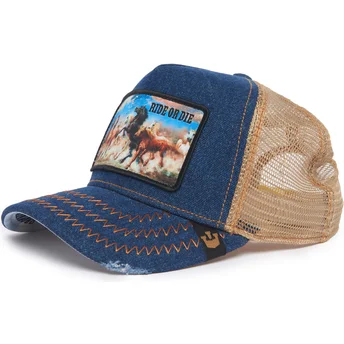 cepice-zaoblena-modra-snapback-ride-or-die-model-no-21d302d13-rodeo-the-farm-goorin-bros