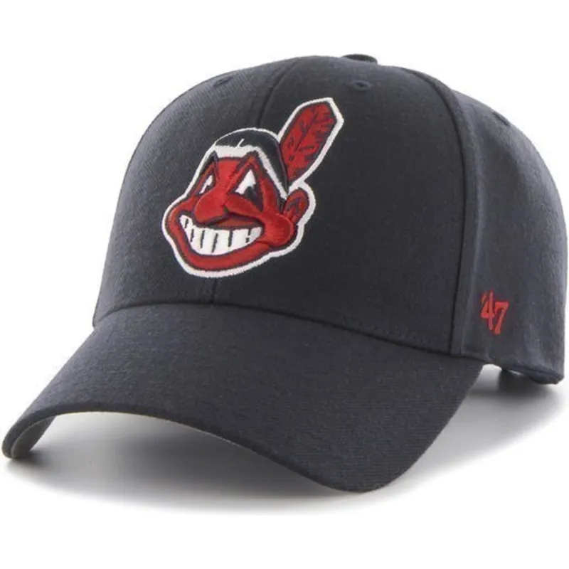 cepice-zaoblena-namornicka-modra-nastavitelny-cleveland-indians-mlb-47-brand