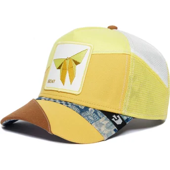 Čepice zaoblená žlutá snapback Bent Transform Farmigami The Farm Goorin Bros.