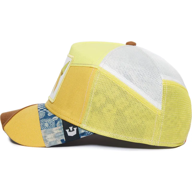 cepice-zaoblena-zluta-snapback-bent-transform-farmigami-the-farm-goorin-bros