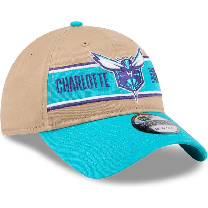 cepice-zaoblena-hneda-nastavitelny-9twenty-draft-2024-charlotte-hornets-nba-new-era