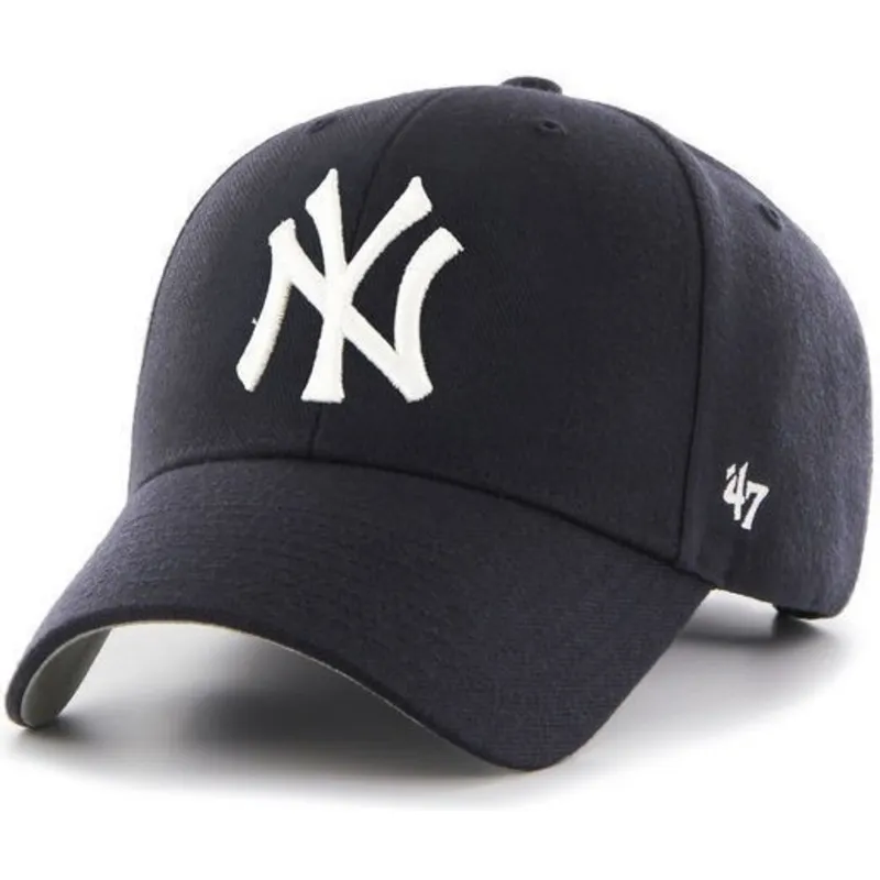 cap-zaoblena-navy-blue-adjustable-strap-new-york-yankees-mlb-47-brand