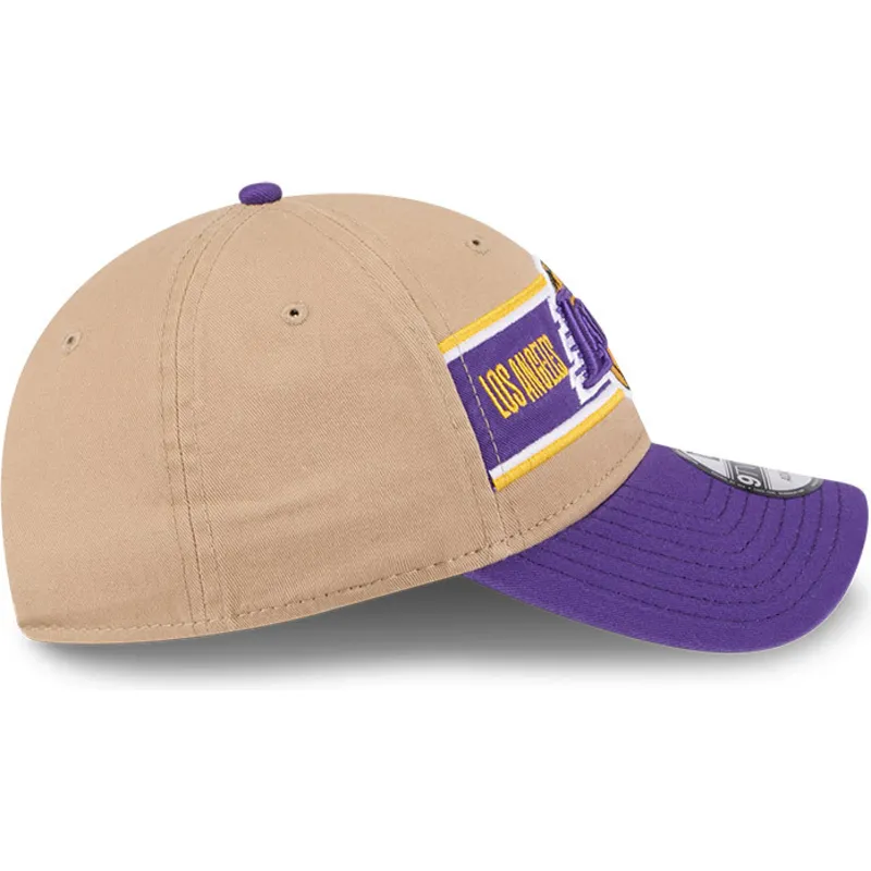 cepice-zaoblena-hneda-nastavitelny-9twenty-draft-2024-los-angeles-lakers-nba-new-era