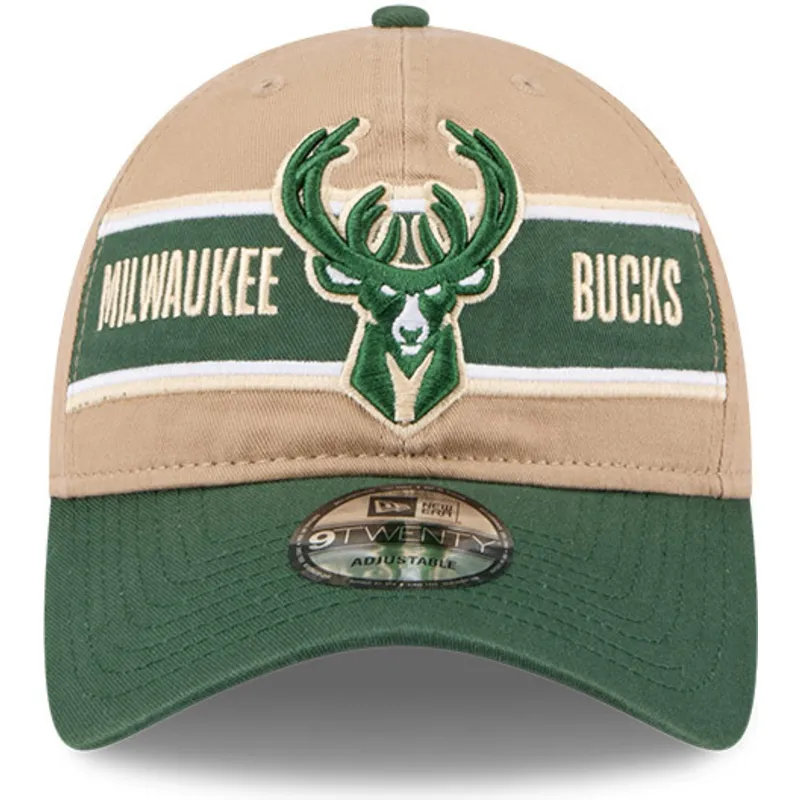 cepice-zaoblena-hneda-nastavitelny-9twenty-draft-2024-milwaukee-bucks-nba-new-era