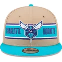 cepice-rovna-hneda-snapback-9fifty-draft-2024-charlotte-hornets-nba-new-era