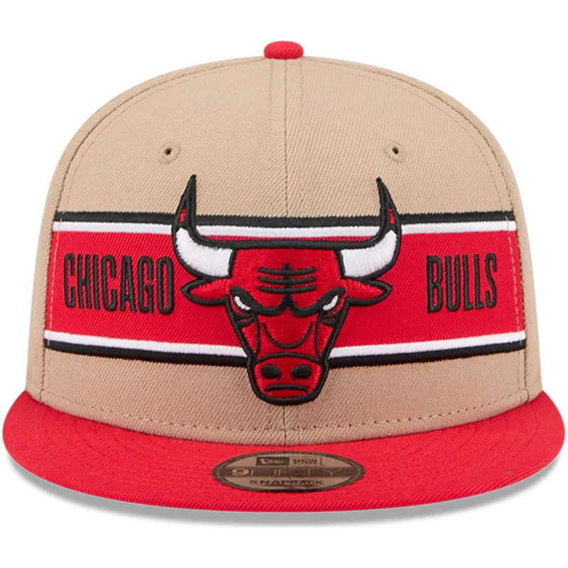 cap-rovna-brown-snapback-9fifty-draft-2024-chicago-bulls-nba-new-era