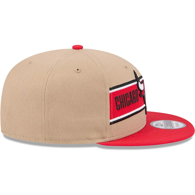 cepice-rovna-hneda-snapback-9fifty-draft-2024-chicago-bulls-nba-new-era