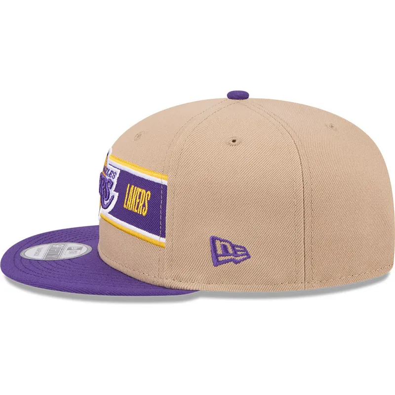 cepice-rovna-hneda-snapback-9fifty-draft-2024-los-angeles-lakers-nba-new-era