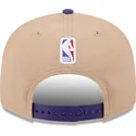 los-angeles-lakers-nba-new-era-brun-och-violett-platt-snapbackkeps-9fifty-draft-2024