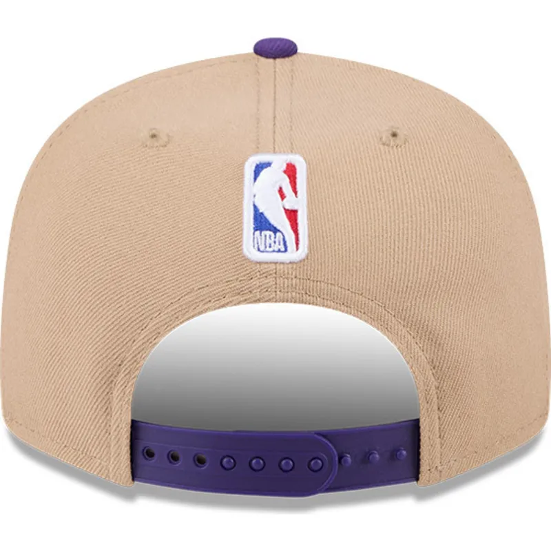 cepice-rovna-hneda-snapback-9fifty-draft-2024-los-angeles-lakers-nba-new-era