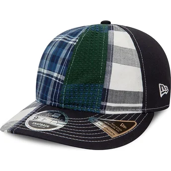 Čepice zaoblená modrá nastavitelný pásek 9FIFTY Retro Crown Relaxed Heritage Fit New Era